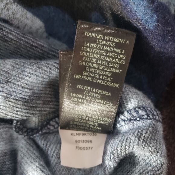 Kenneth Cole Reaction Womens camo Funnel Neck pullover - Picture 14 of 16